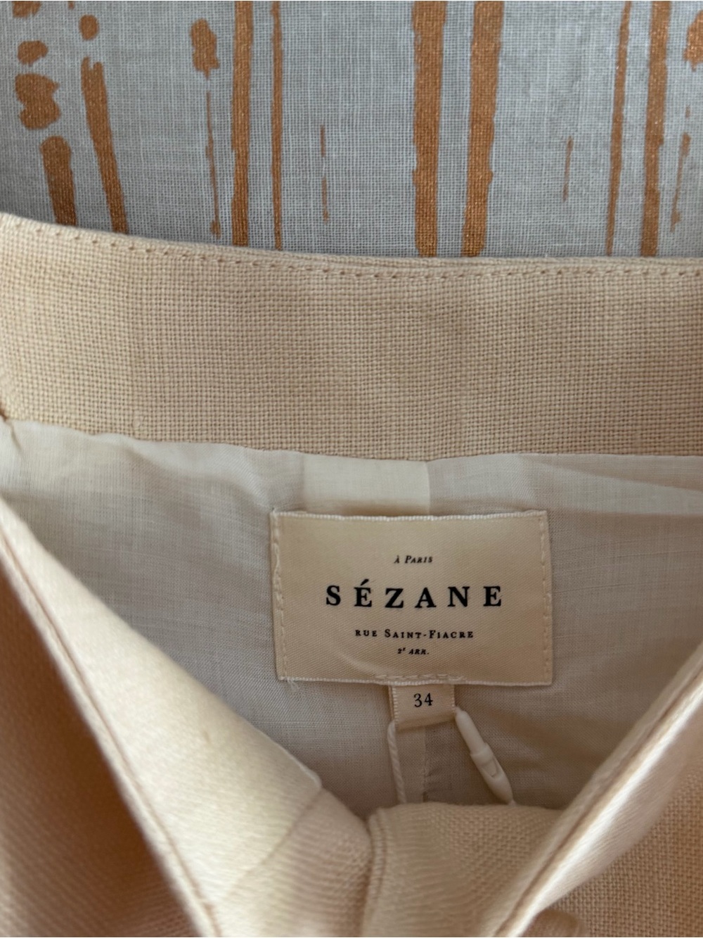 Sézane Zelinda Blouse size XS/34 NWT - Picture 6 of 8